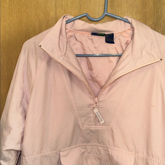 Vintage Countey Club Golf by Koret Quarter Zip Utility Jacket Women's Medium - Picture 2 of 6